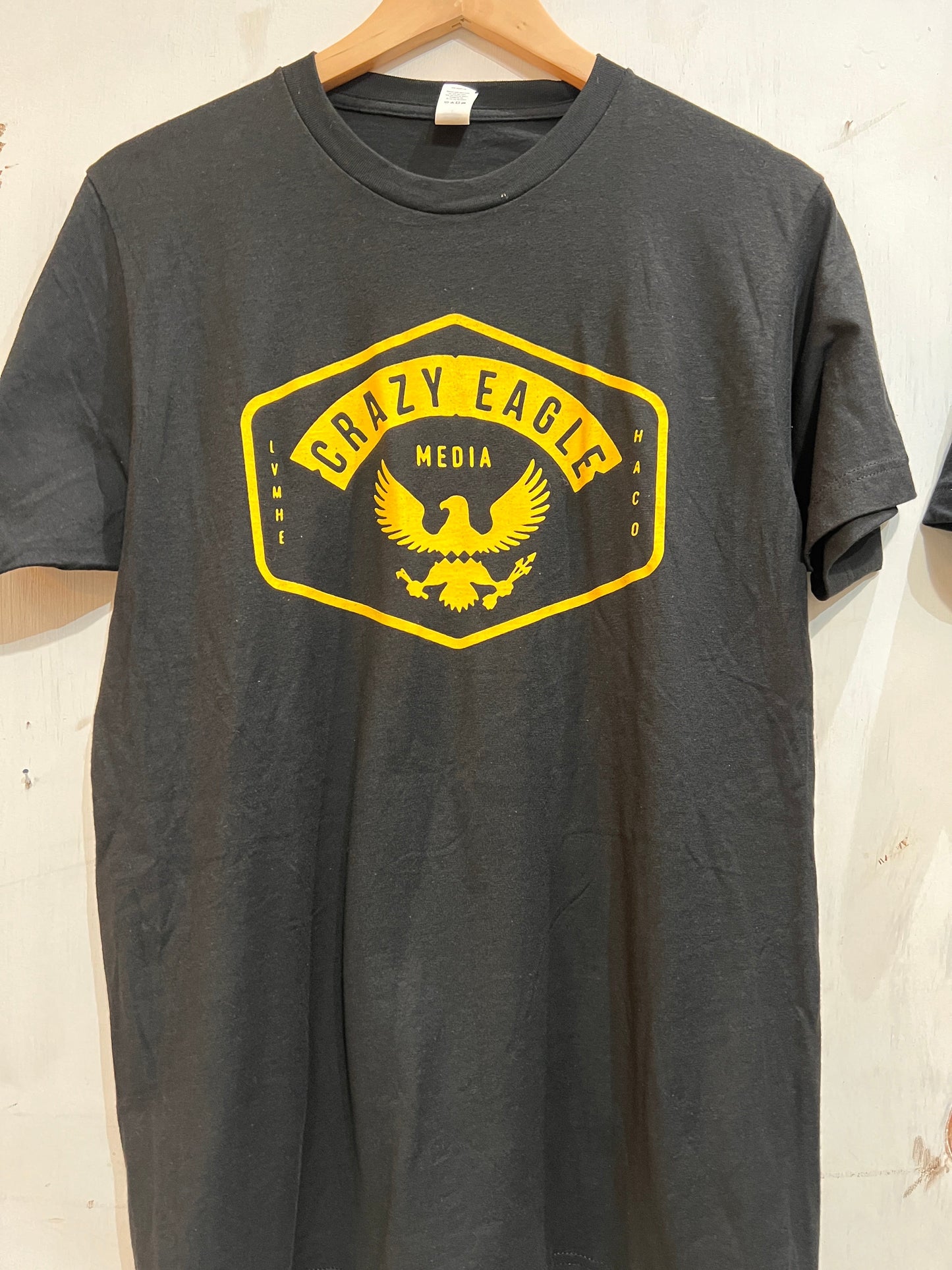 Crazy Eagle Media LA Tee Black