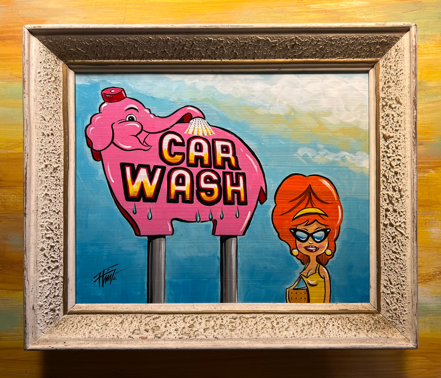 Flint Pink Elephant Car Wash