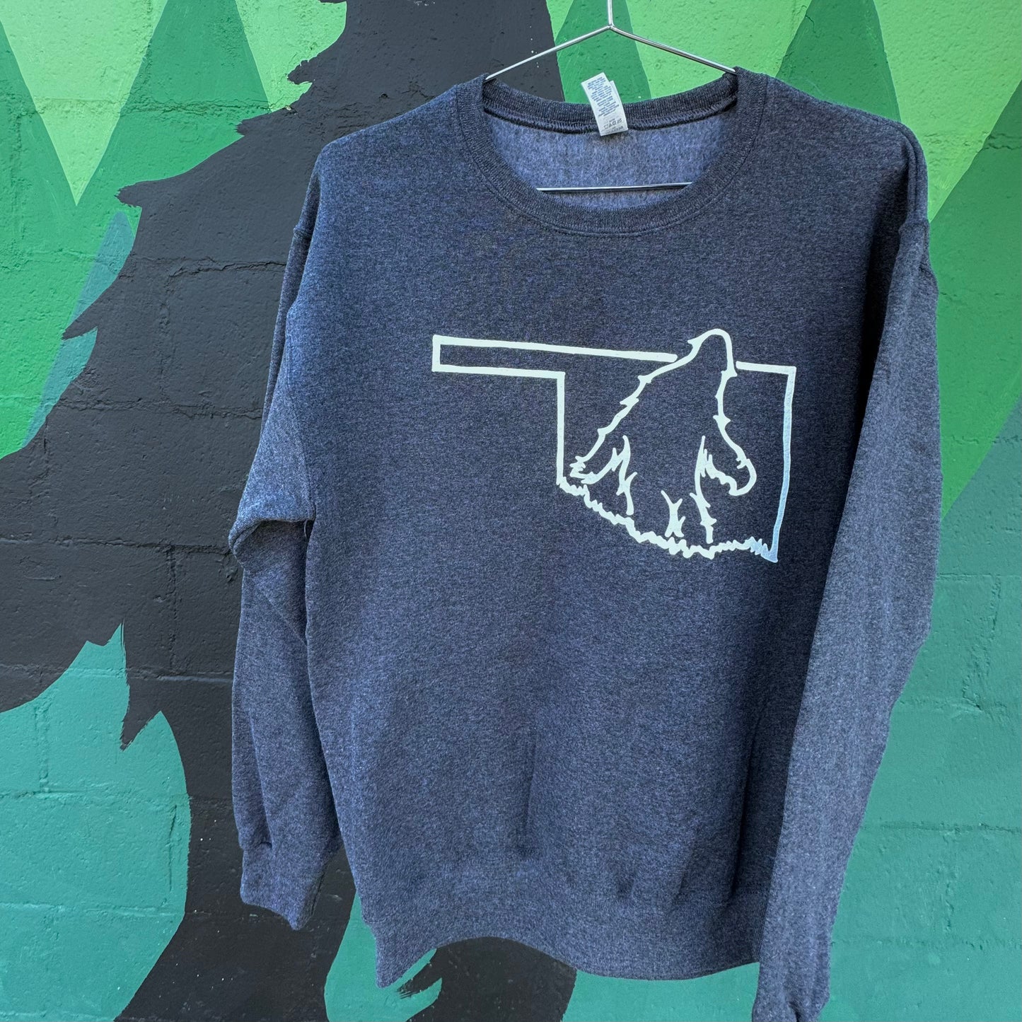 Bigfoot Oklahoma Crewneck Sweatshirt