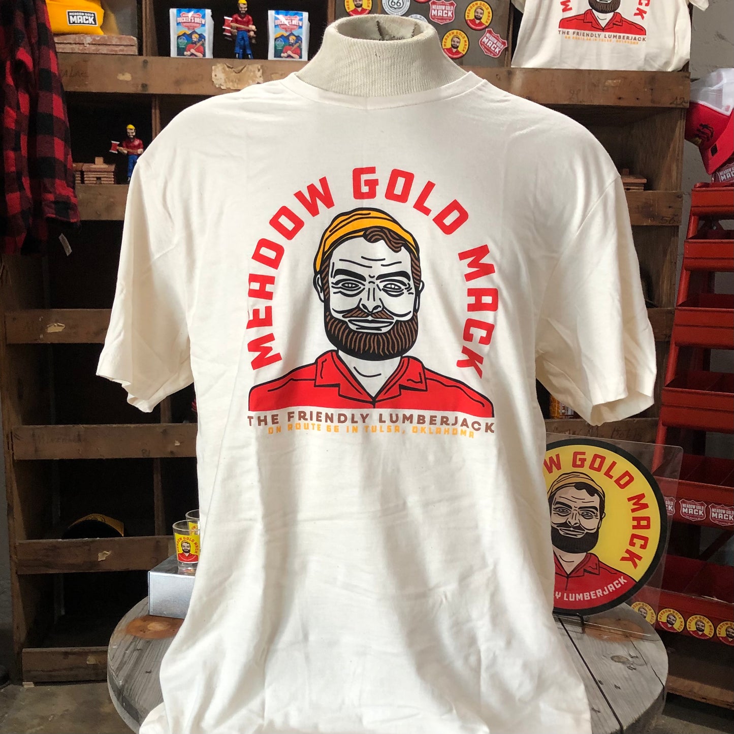 Meadow Gold Mack Portrait Tee