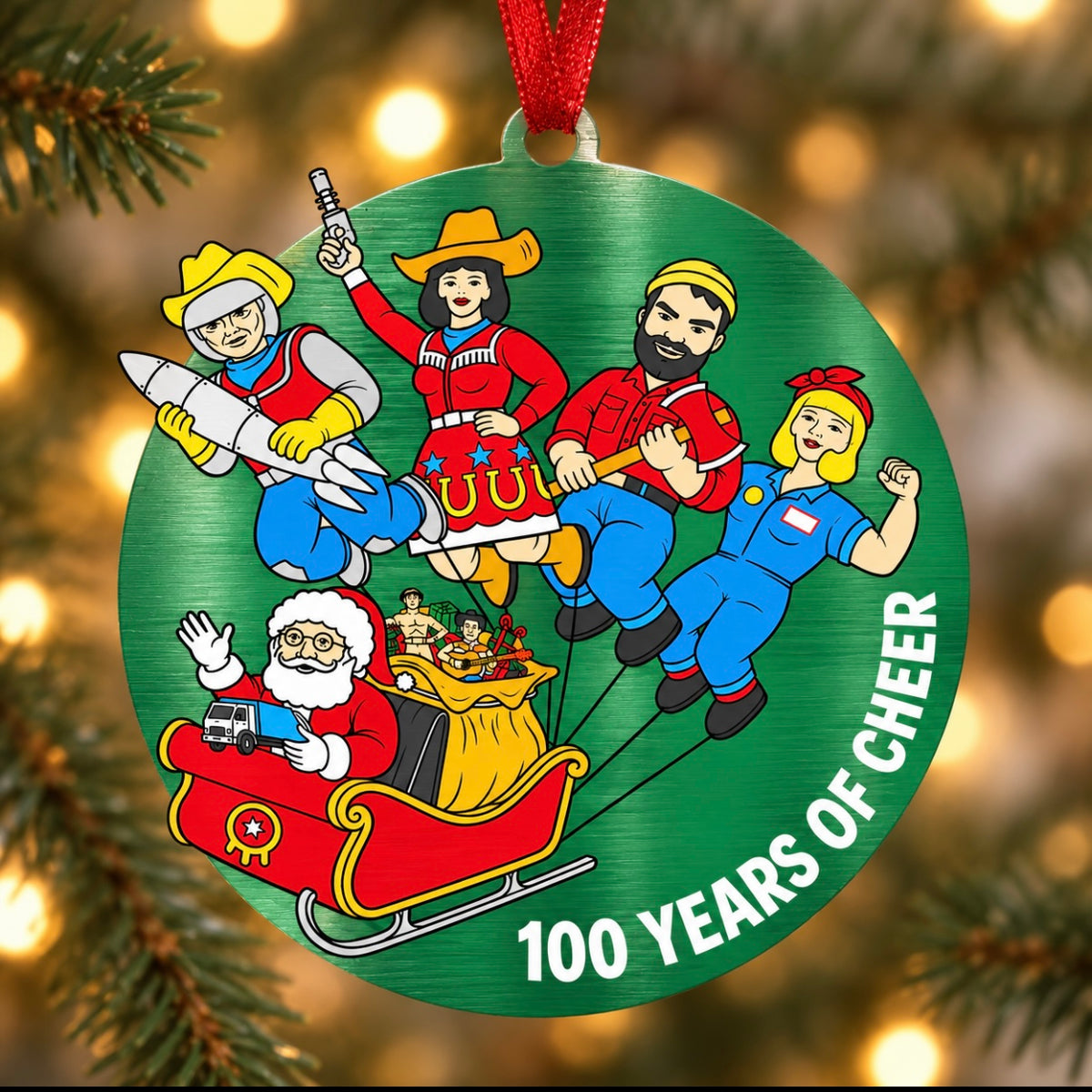 ETA NOV 11th-100 Years of Cheer Holiday Ornament