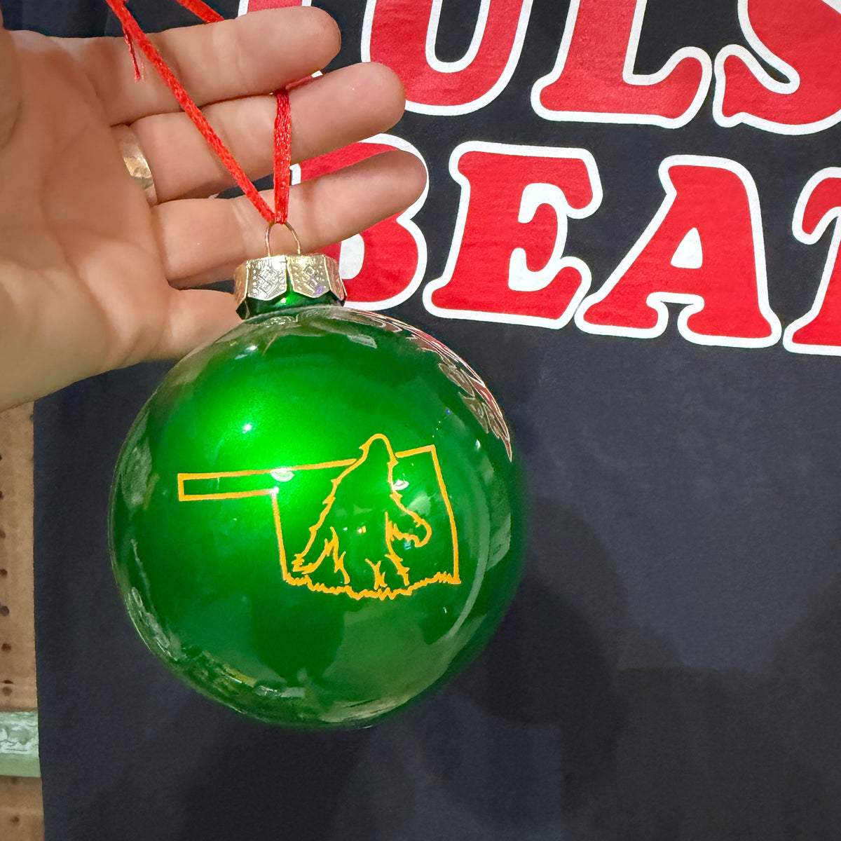 Bigfoot Ornament Ball