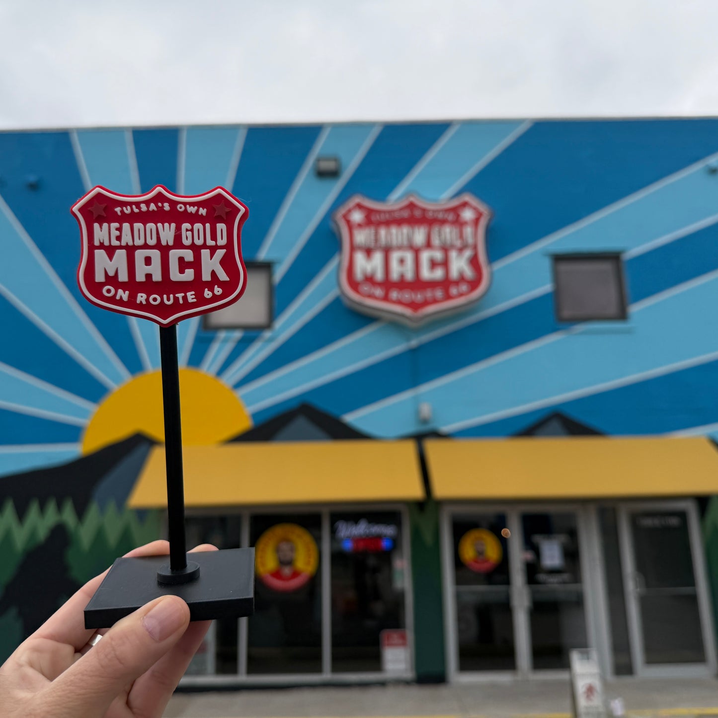 Meadow Gold Mack 3D Sign