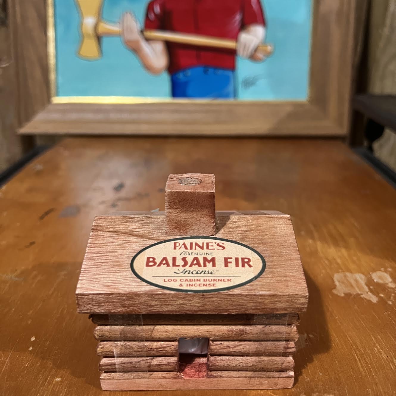 Log Cabin Incense Burner - Large