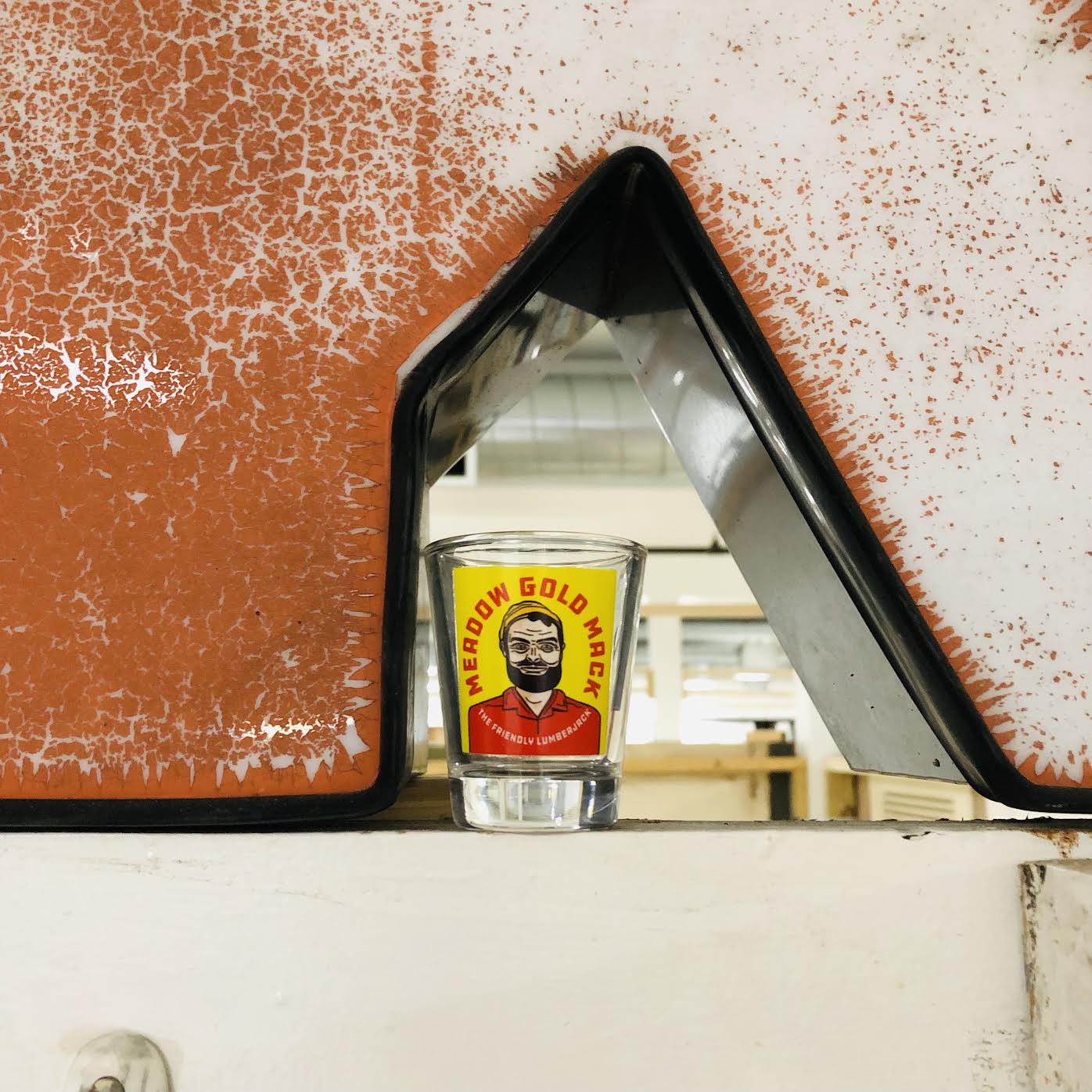 Meadow Gold Mack Shot Glass