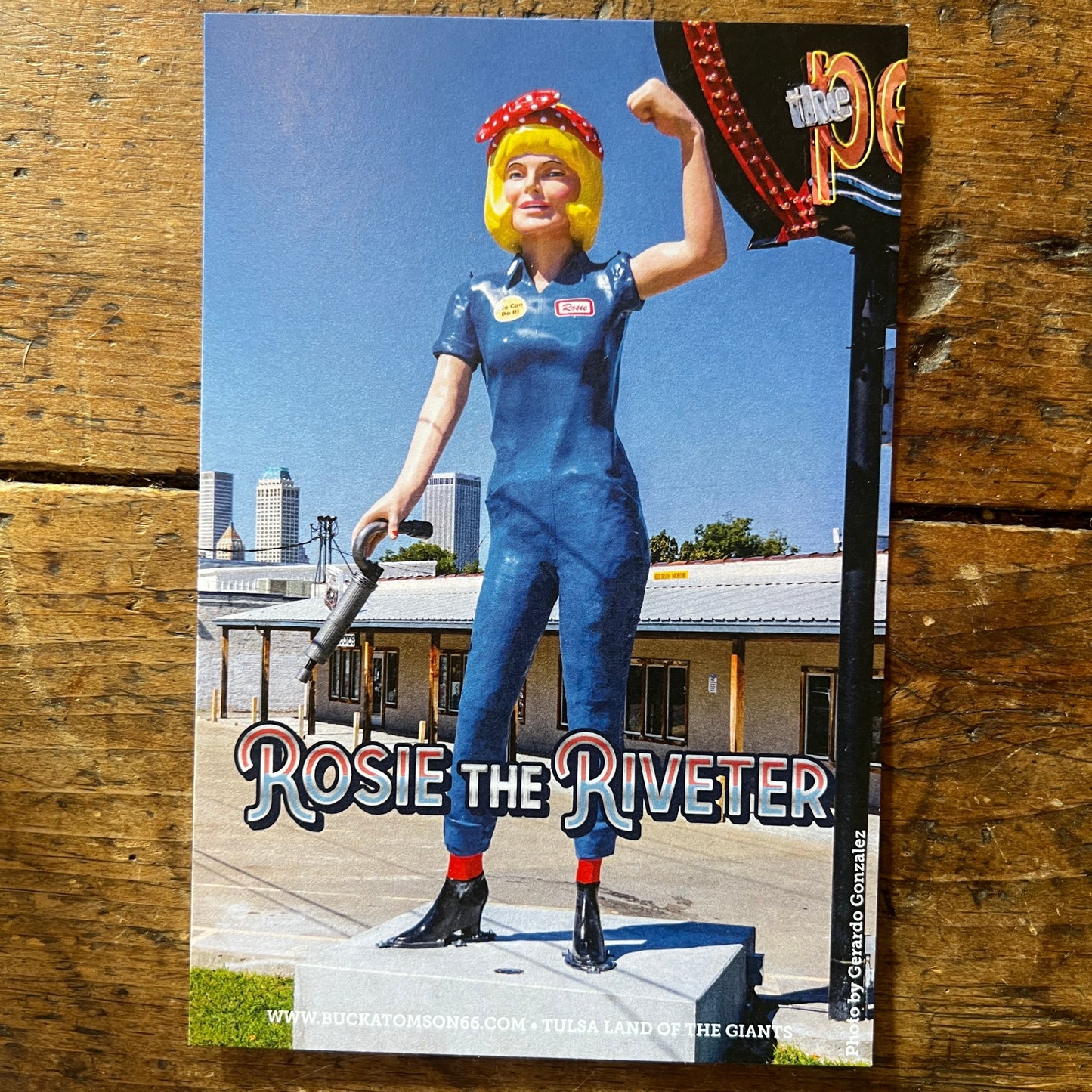 Rosie the Riveter Land of the Giants Souvenir Poster