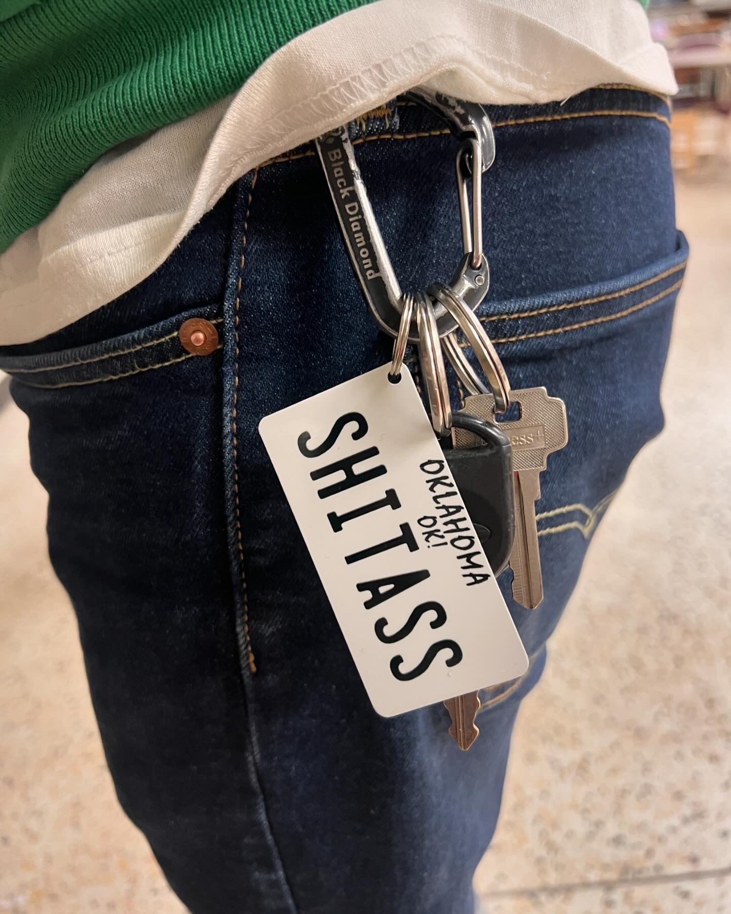 Shitass Keychain
