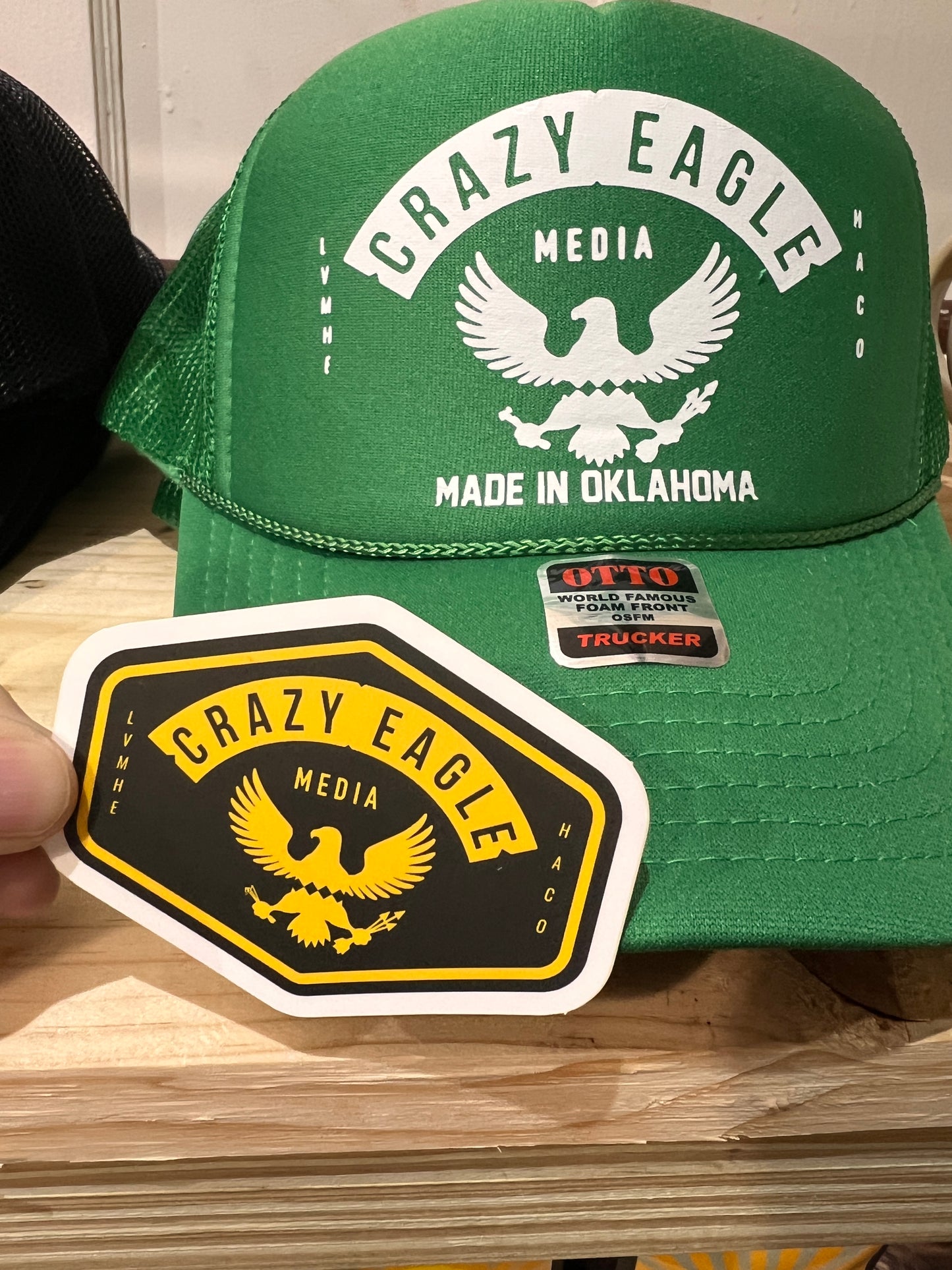 Crazy Eagle Media Sticker