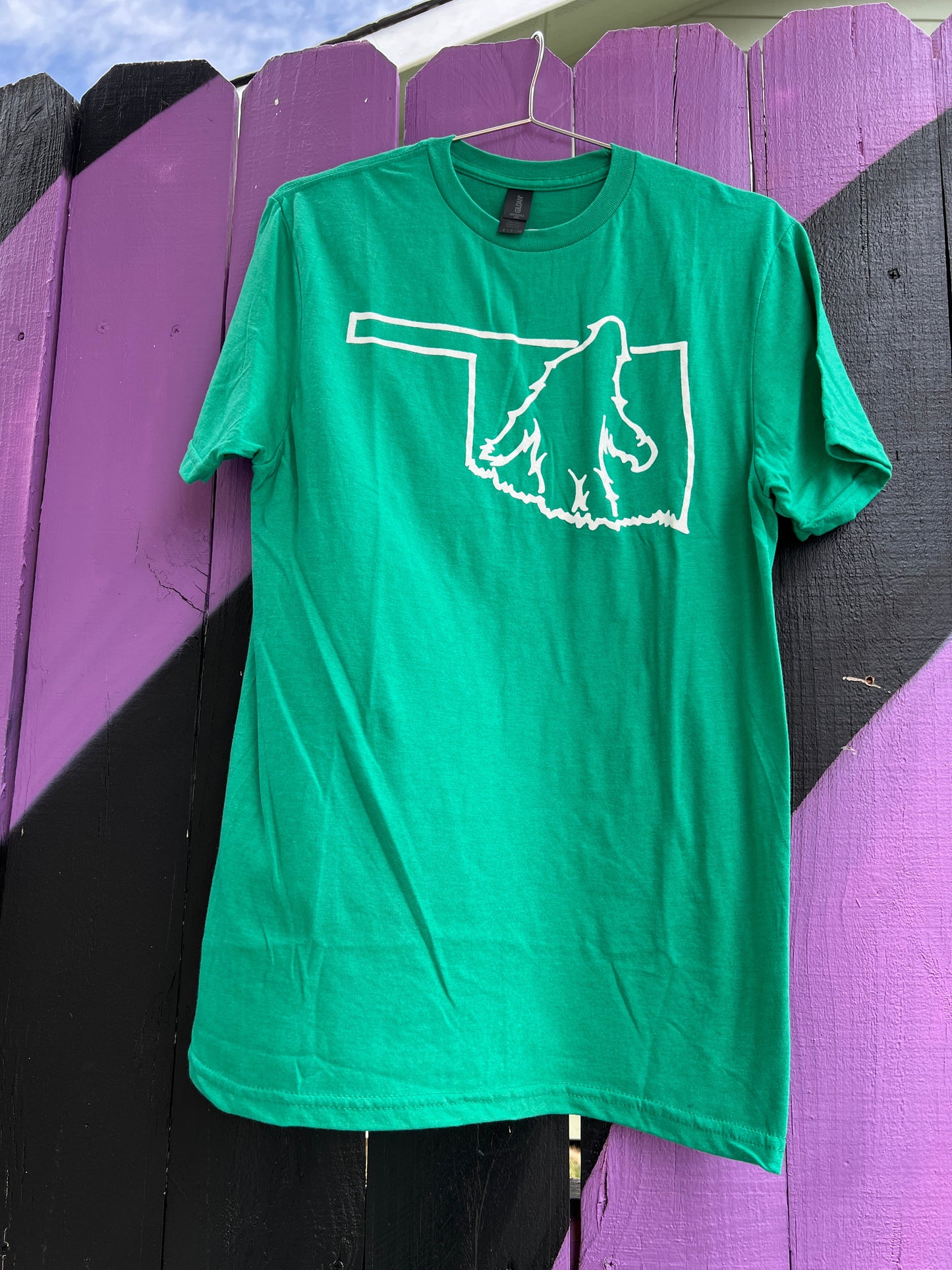 Heather Green Bigfoot Oklahoma Tee