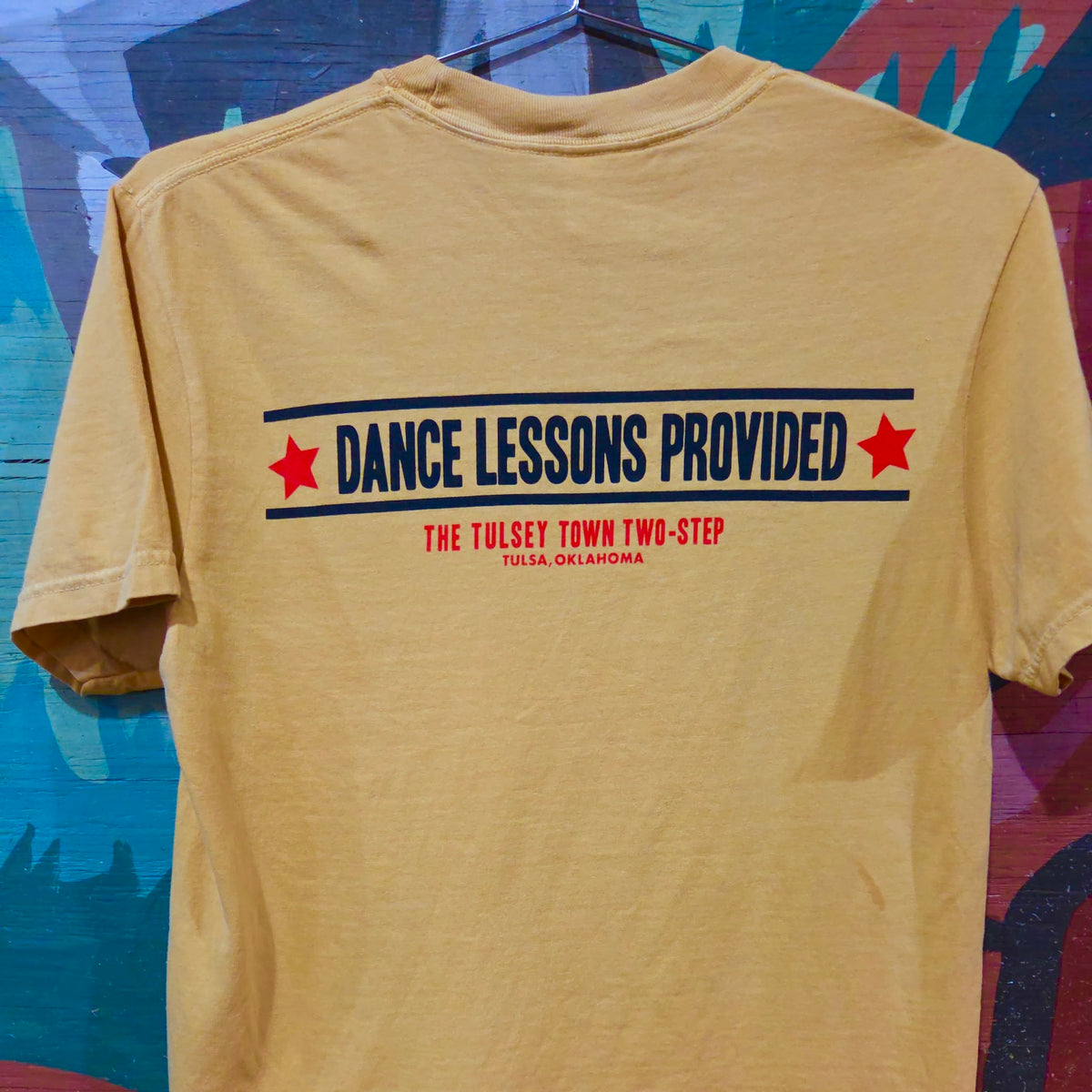 Tulsey Town Two Step Tee Mustard