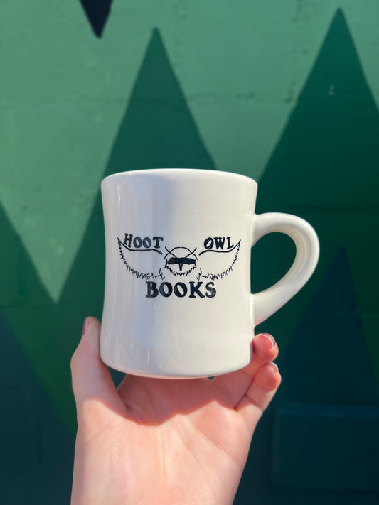Hoot Owl Books Diner Mug