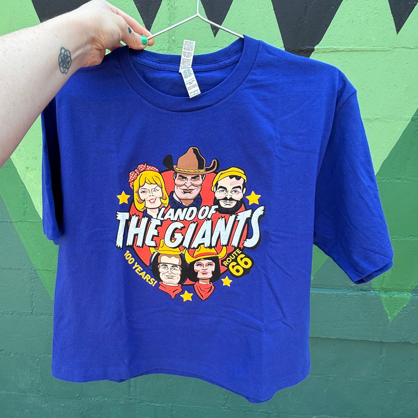 Land of Giants 100 Years Box Cut Tee