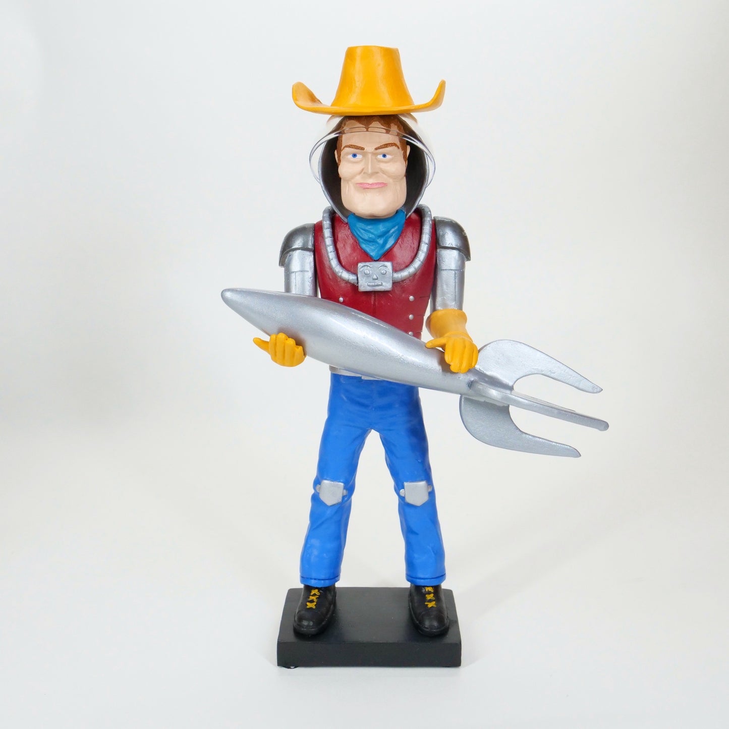 Limited Edition Buck Atom Statue 12”