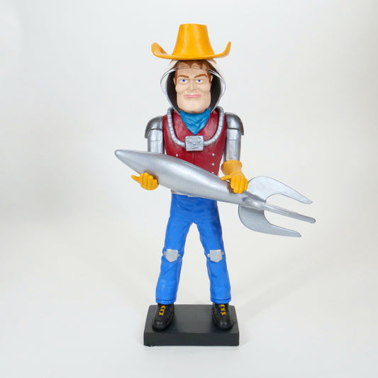 Limited Edition Buck Atom Statue 12”