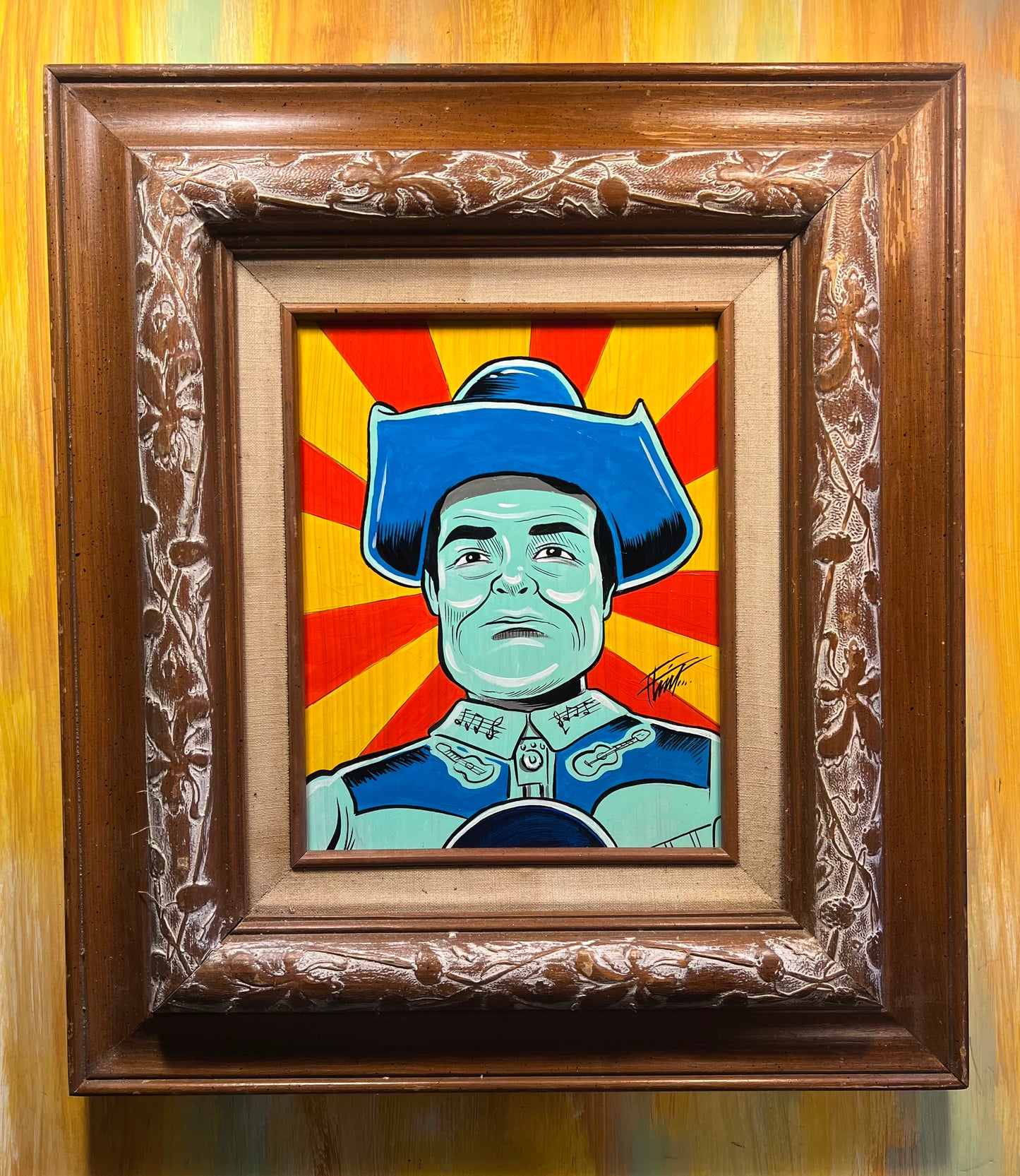 Flint Blue Cowboy Bob