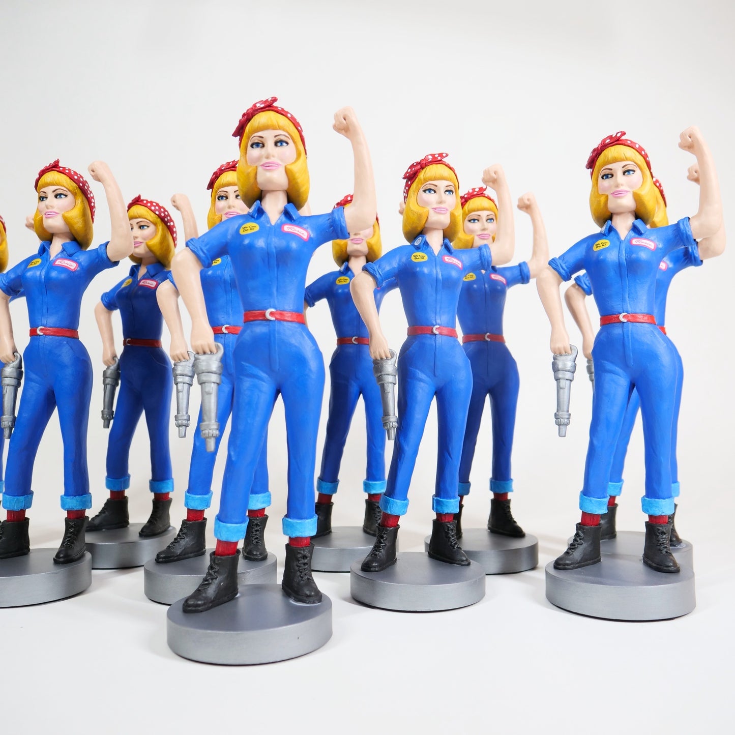 Rosie The Riveter 12” Statue