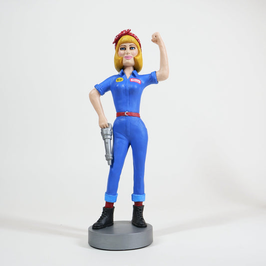 Rosie The Riveter 12” Statue