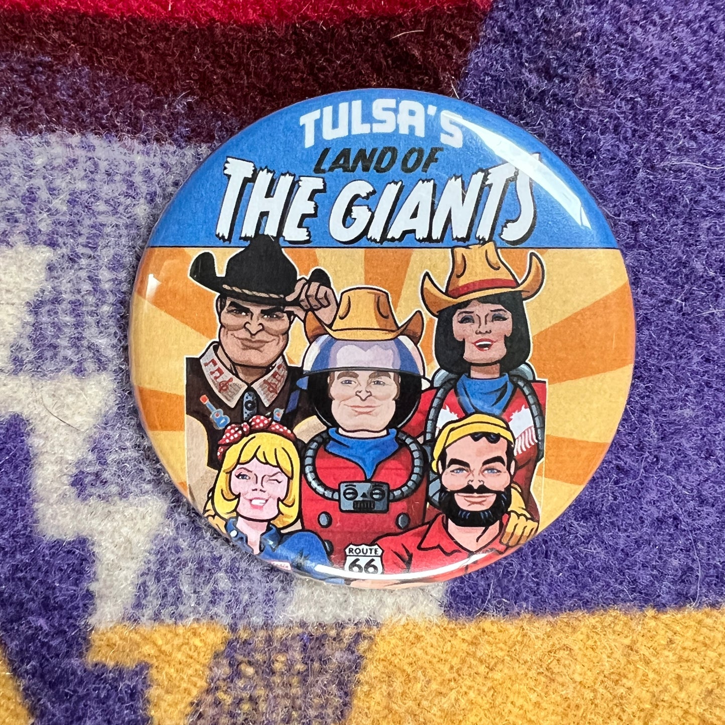 Land of the Giants Large Button