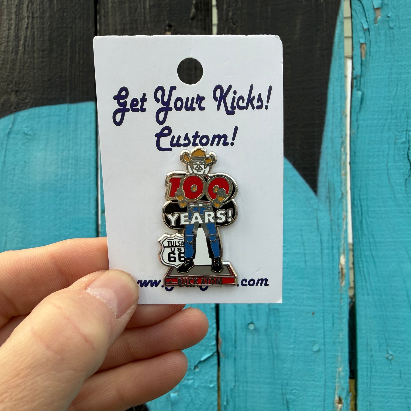 100 Years Buck Centennial Lapel Pin
