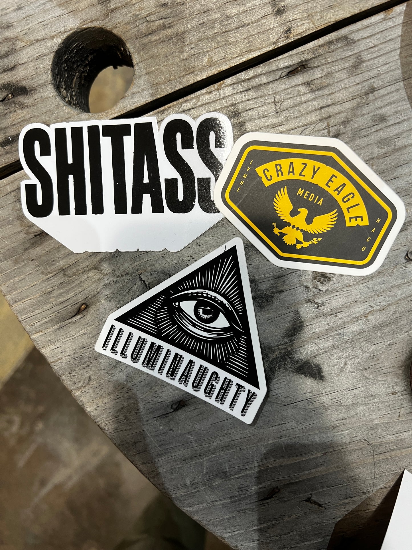 Crazy Eagle Sticker Pack