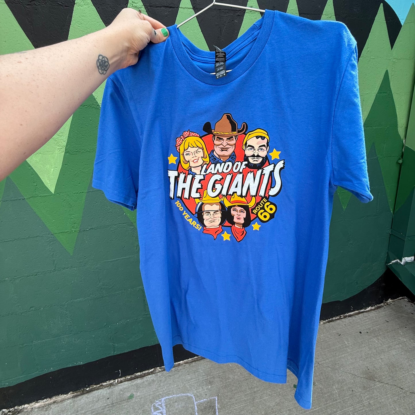 Land of Giants 100 Years Tee