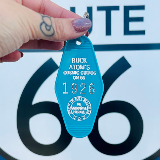 Buck Atom 1926 Motel Key Tag