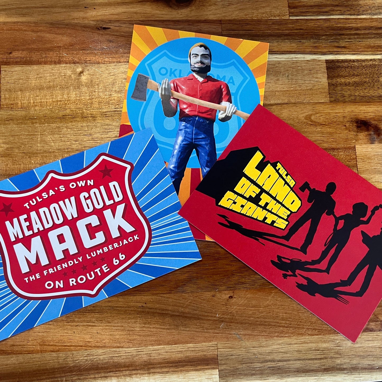 Meadow Gold Mack Postcards