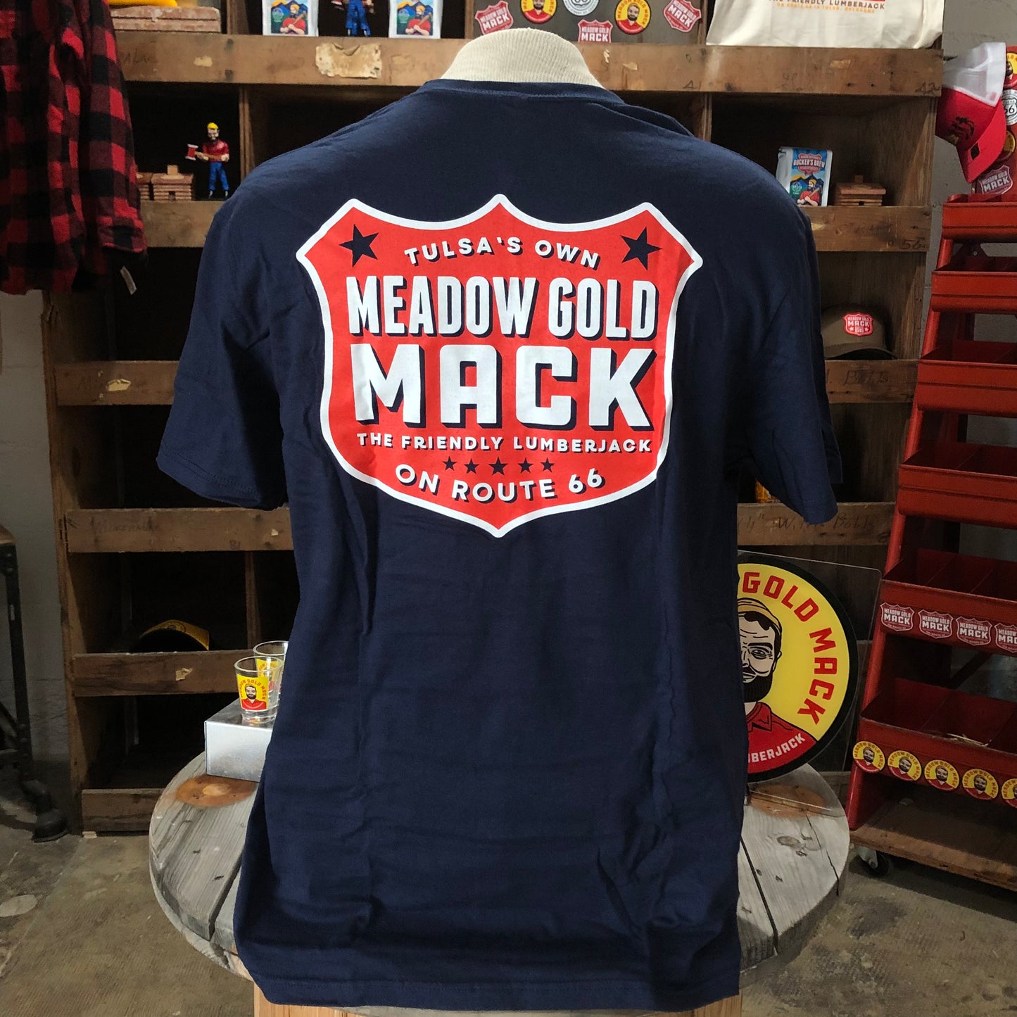 Meadow Gold Mack Sign Tee