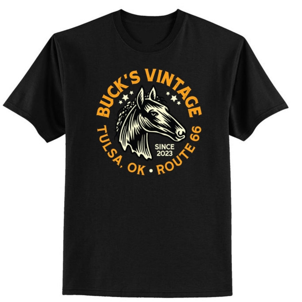 Buck's Vintage Horse Unisex Tee