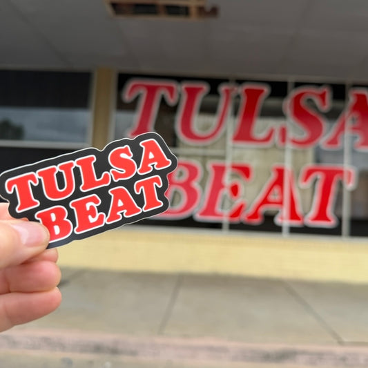 Tulsa Beat Sticker