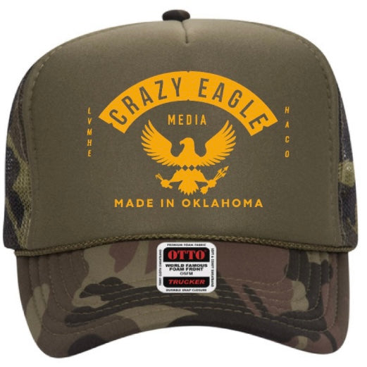 Crazy Eagle Media Hat