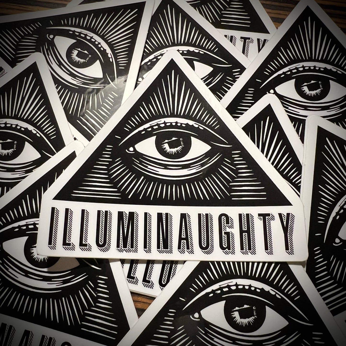 Illuminaughty Stickers
