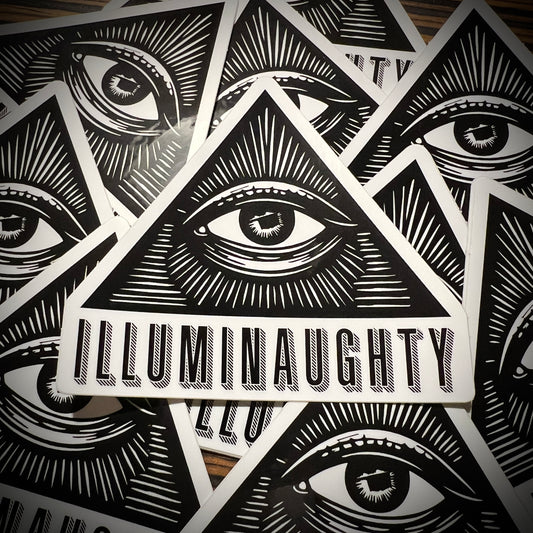 Illuminaughty Stickers