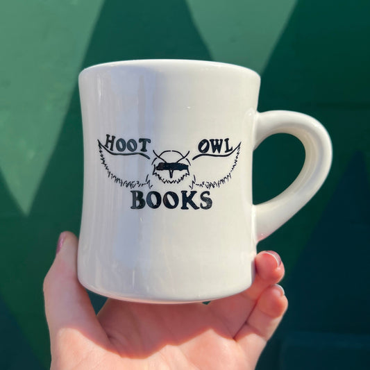 Hoot Owl Books Diner Mug