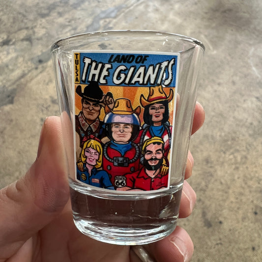 Land of The Giants Shot Glass