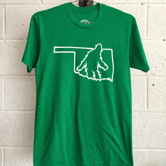 ETA 10.23 Kelly Green  Bigfoot Oklahoma Tee