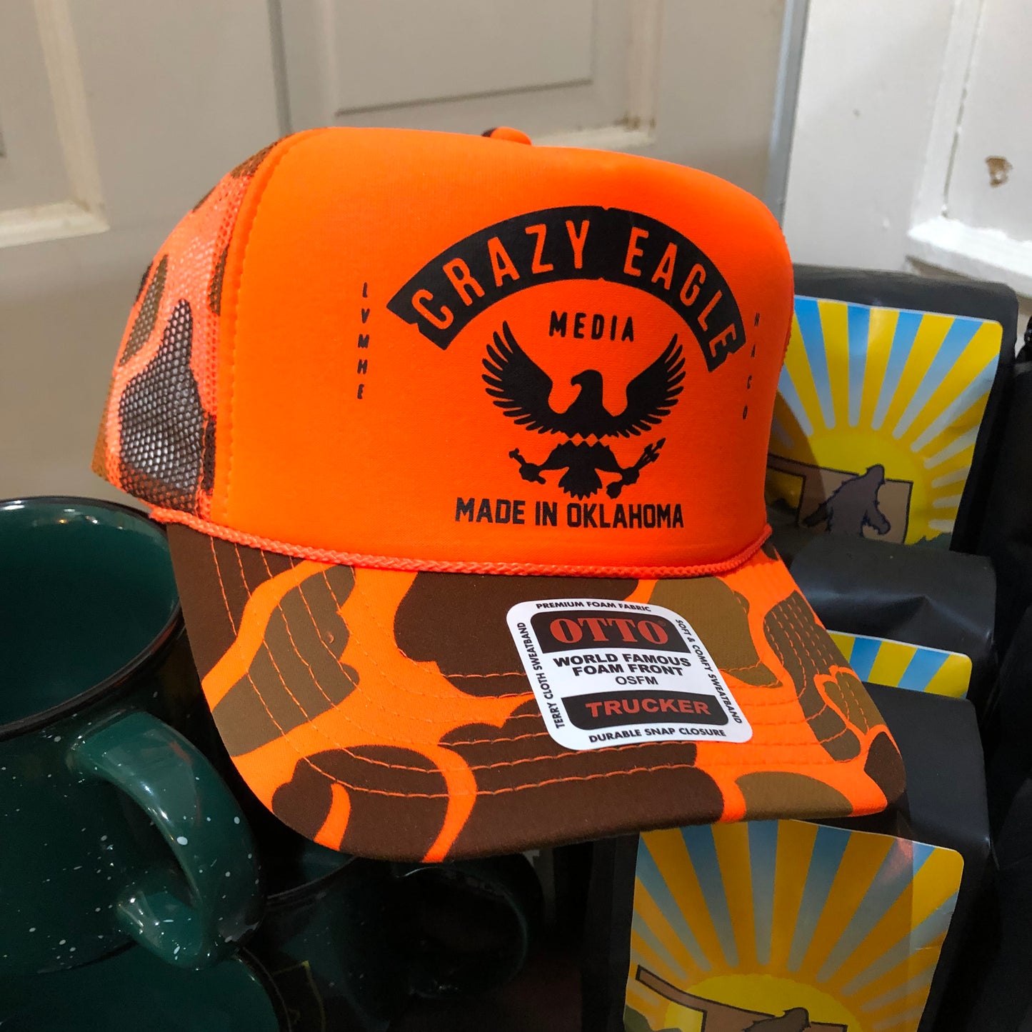 Crazy Eagle Media Hat