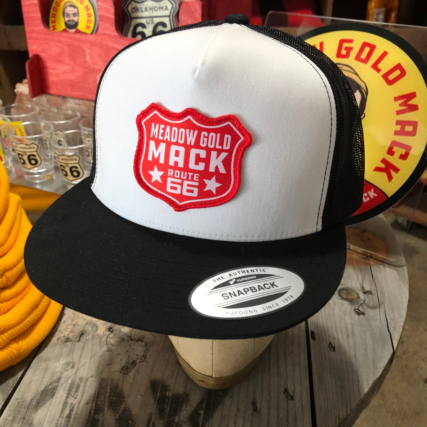Meadow Gold Mack Route 66 Classic Trucker Hat
