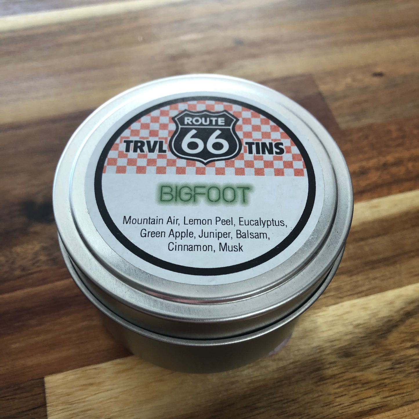 Bigfoot Candle Tin