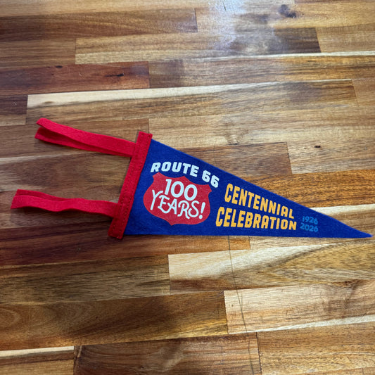 100 Years Mini Pennant 4” x 9”