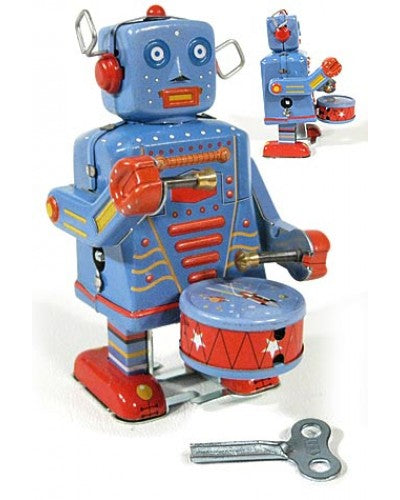 Space Drummer Robot Mini Toy
