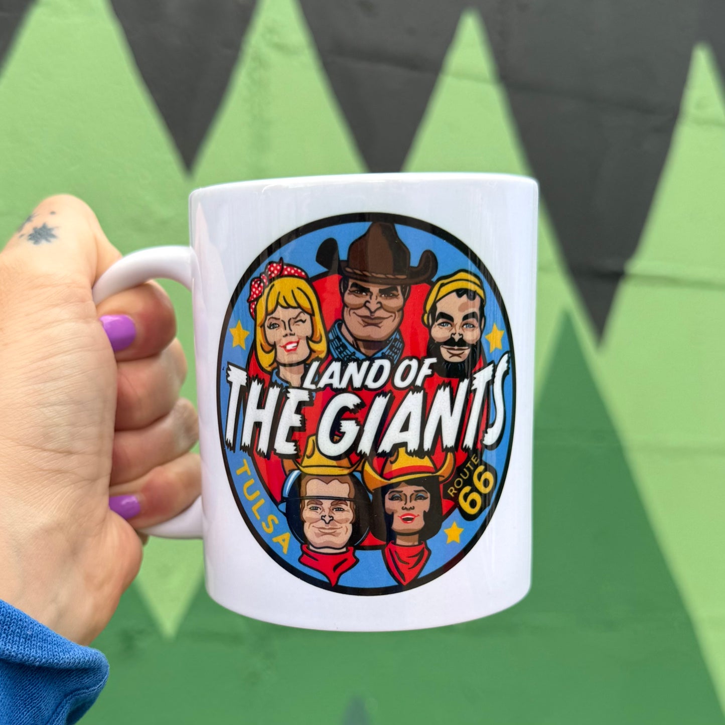 Tulsa Land of the Giants Mug