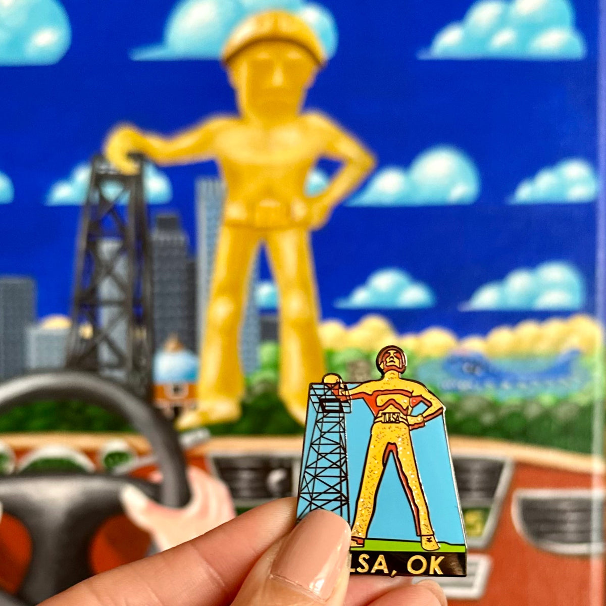 Driller Metal Magnet