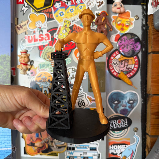 Driller 3D Sculpture