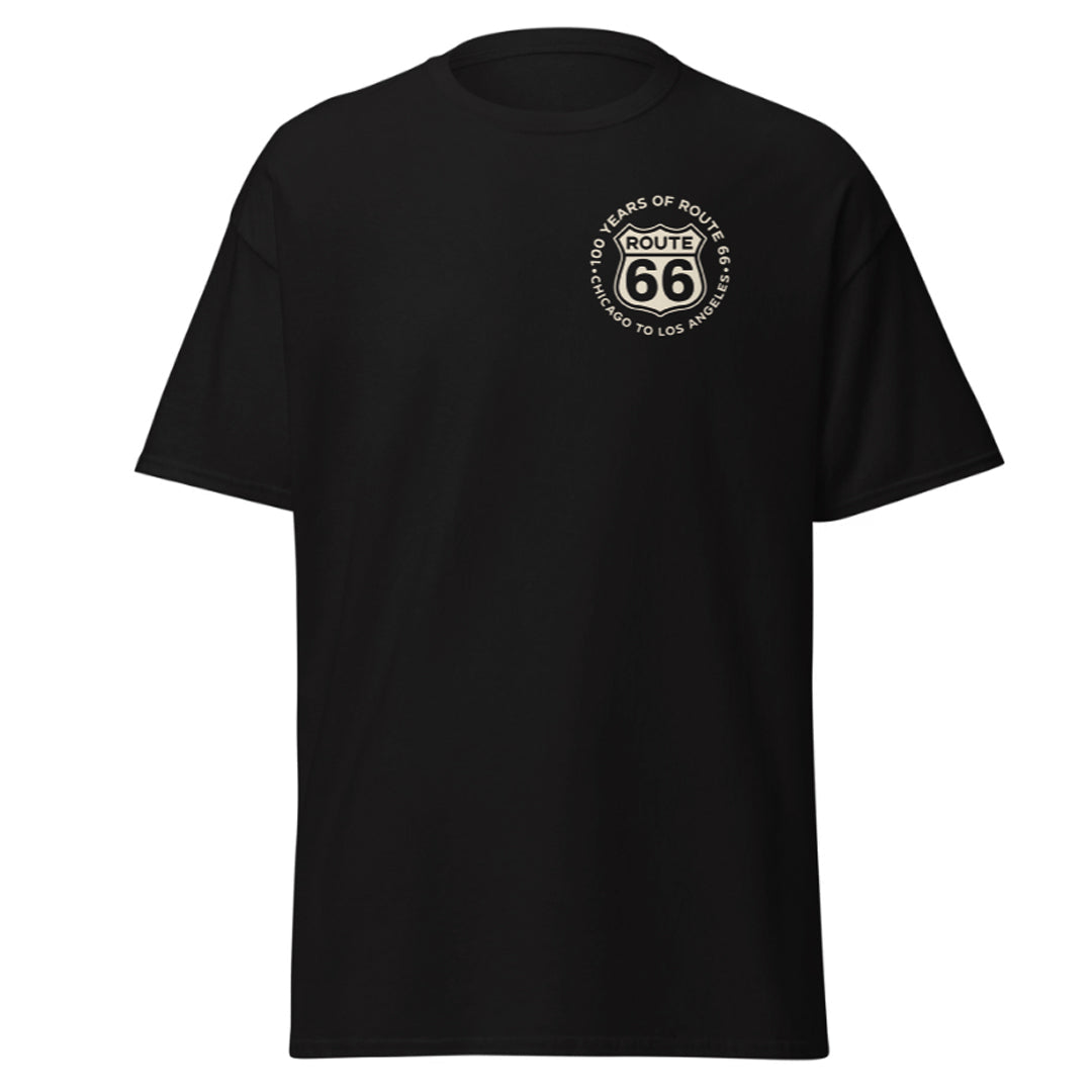 Round 100 Years of Route 66 Tee
