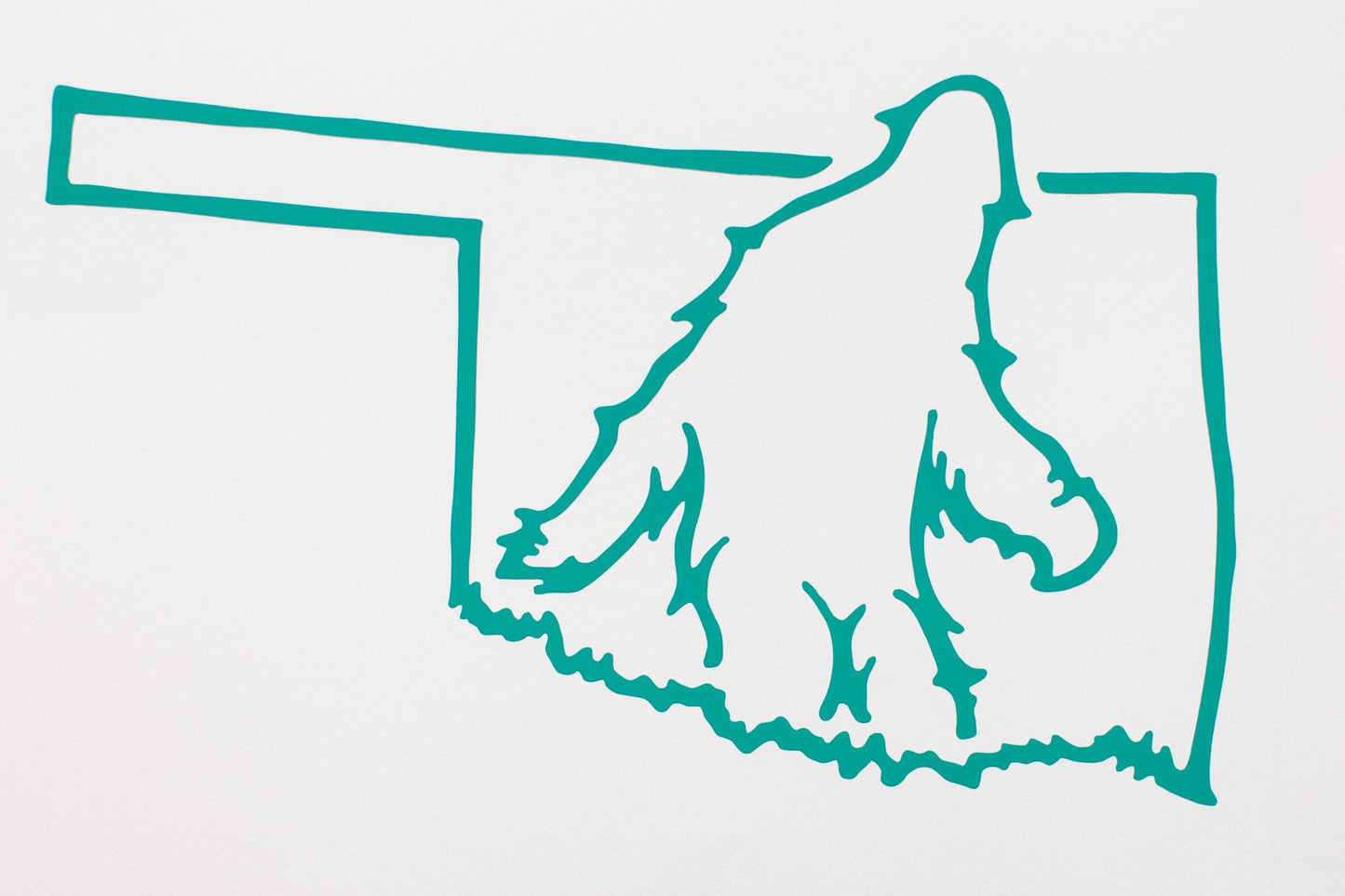 Bigfoot Oklahoma Sticker